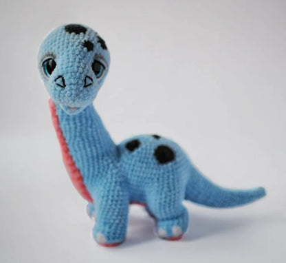 Set 5 in 1, Dinosaur Crochet Pattern, Crochet Animal, Crochet amigurumi, Dinosaur Toy