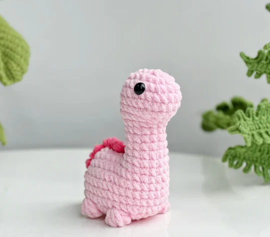 Dinosaur Jurassic World No Sew Crochet Pattern, No Sew Amigurumi Crochet Patterns | Triceratops, Tyrannosaurus, Stegosaurus, Dinosaur