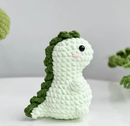 Dinosaur Jurassic World No Sew Crochet Pattern, No Sew Amigurumi Crochet Patterns | Triceratops, Tyrannosaurus, Stegosaurus, Dinosaur