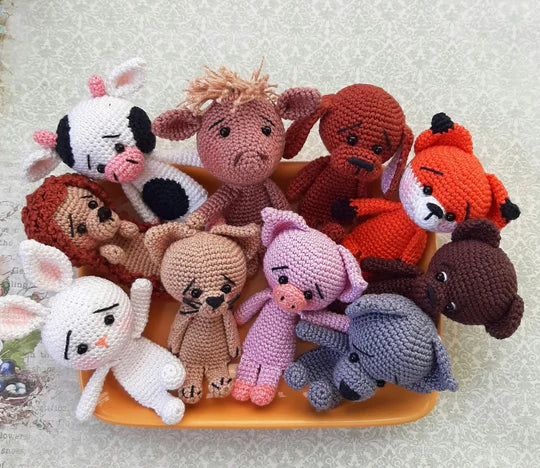 Finger Puppet Crochet: Pets & Wildlife Collection!