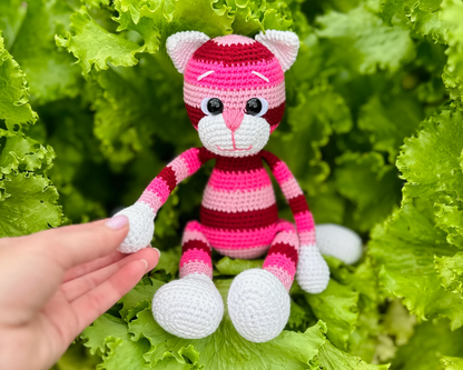 Adorable Crochet Cat
