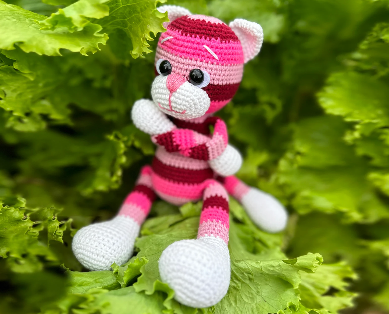 Adorable Crochet Cat