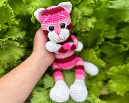 Adorable Crochet Cat