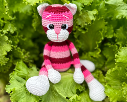 Adorable Crochet Cat