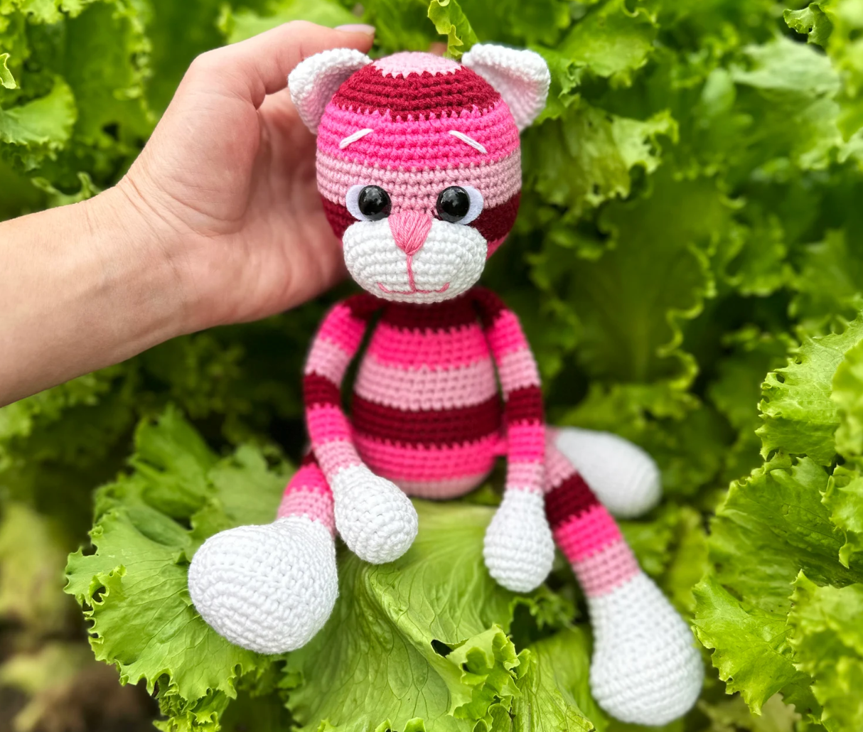 Adorable Crochet Cat