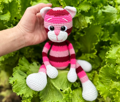 Adorable Crochet Cat