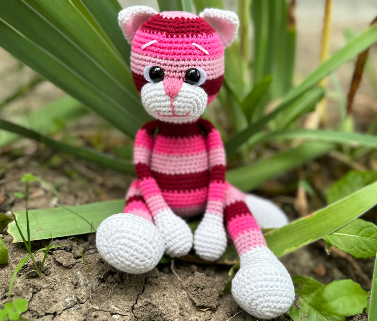 Adorable Crochet Cat