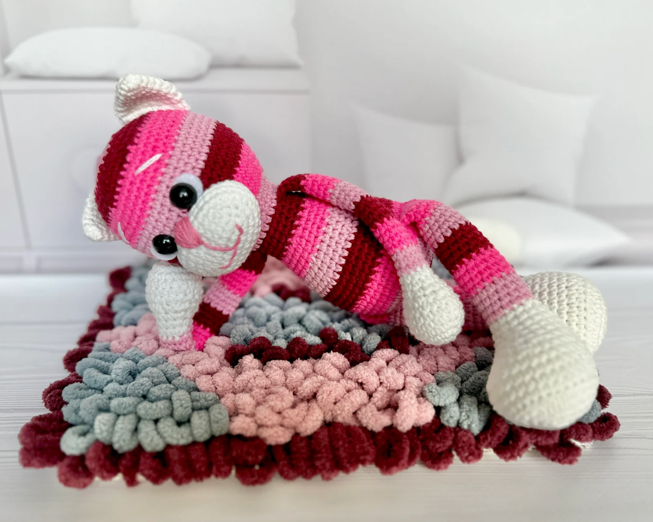 Adorable Crochet Cat